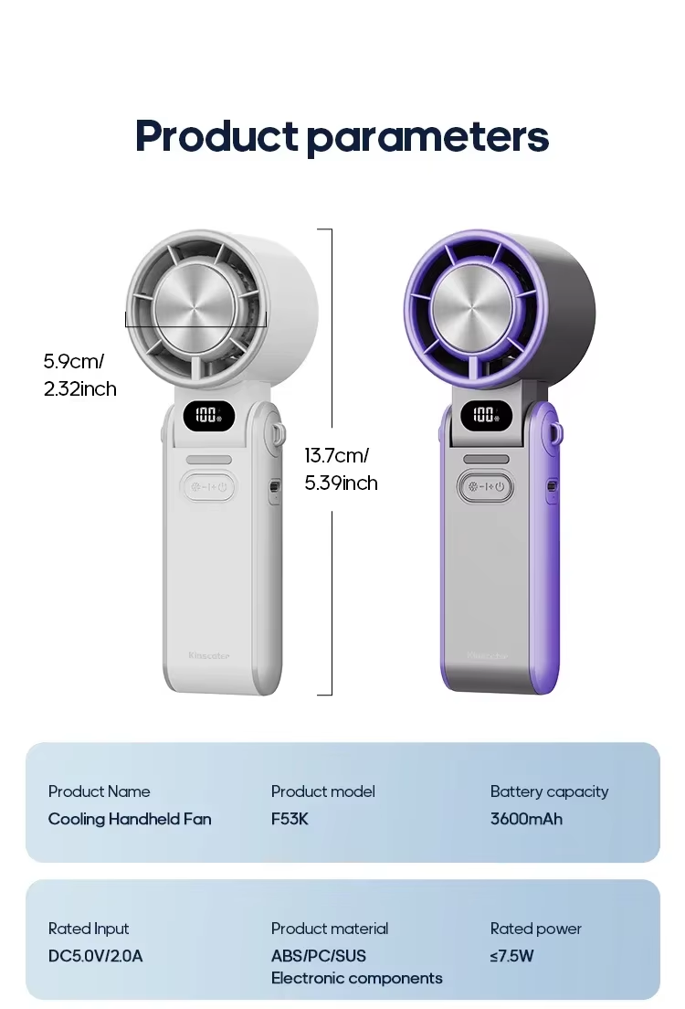 Turbo Fan — przenośny wiatrak
