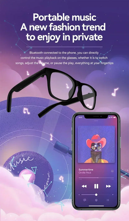 Lenovo Smart Glasses — Inteligentne Okulary Bluetooth