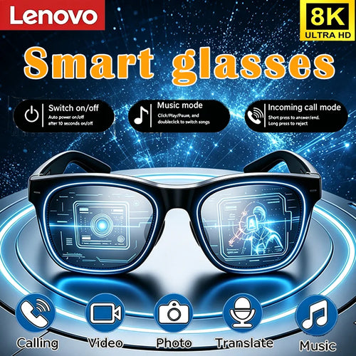 Lenovo Smart Glasses — Inteligentne Okulary Bluetooth