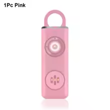 Alarm Osobisty 130dB — Brelok z Syreną i Latarką LED