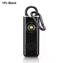 Alarm Osobisty 130dB — Brelok z Syreną i Latarką LED