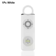 Alarm Osobisty 130dB — Brelok z Syreną i Latarką LED