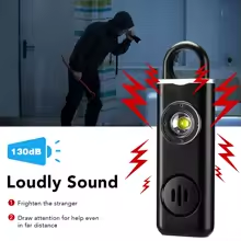 Alarm Osobisty 130dB AWAPOW - użycie z paskiem