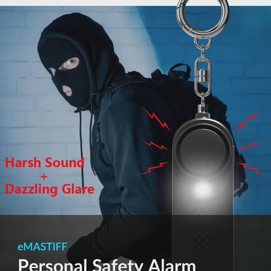 130dB Personal Safety Alarm promo video